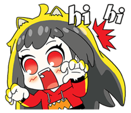 Zombie Days 3 : Cute sticker #12981134