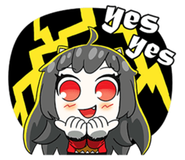 Zombie Days 3 : Cute sticker #12981140