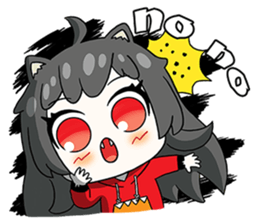Zombie Days 3 : Cute sticker #12981141