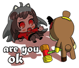 Zombie Days 3 : Cute sticker #12981146