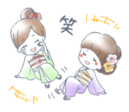 Komachi and Yukari sticker #12982509