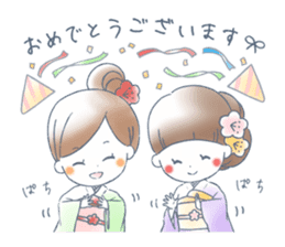 Komachi and Yukari sticker #12982519