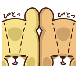 TINY TWIN BEARS Please Sticker sticker #12982720
