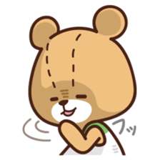 TINY TWIN BEARS Please Sticker sticker #12982723