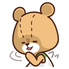 TINY TWIN BEARS Please Sticker sticker #12982723