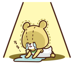 TINY TWIN BEARS Please Sticker sticker #12982726