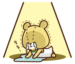 TINY TWIN BEARS Please Sticker sticker #12982726