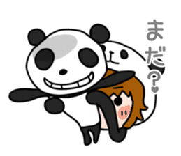 Hug a Panda sticker #12982758