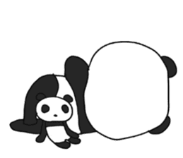 Hug a Panda sticker #12982767