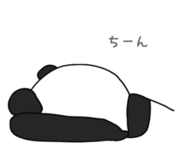 Hug a Panda sticker #12982771