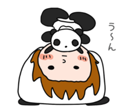 Hug a Panda sticker #12982772