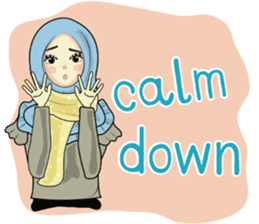 Hijab cutie (Eng) sticker #12983371