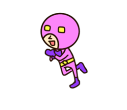 Zentai Mask 1 sticker #12984103