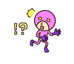 Zentai Mask 1 sticker #12984104