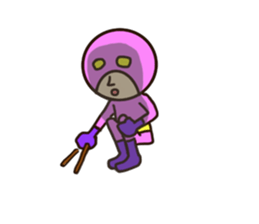 Zentai Mask 1 sticker #12984113