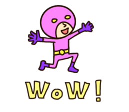 Zentai Mask 1 sticker #12984114