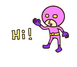 Zentai Mask 1 sticker #12984118