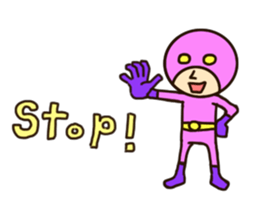 Zentai Mask 1 sticker #12984121