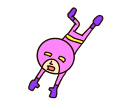 Zentai Mask 1 sticker #12984130