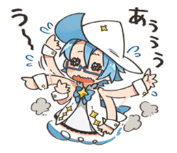 Wish upon the pleiades (New work Ver.) sticker #12984296