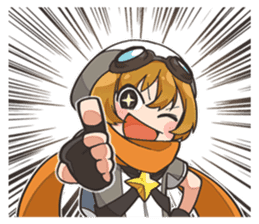 Wish upon the pleiades (New work Ver.) sticker #12984313