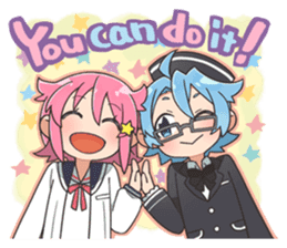 Wish upon the pleiades (New work Ver.) sticker #12984324