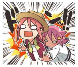 Wish upon the pleiades (New work Ver.) sticker #12984325