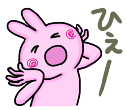 Sticker of a Cute bunny sticker #12984347