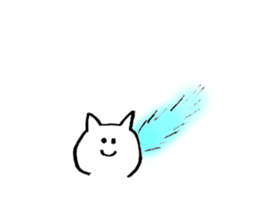 Cat's name is Akina sticker #12984857