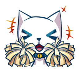 Angle Cat Mia sticker #12985108