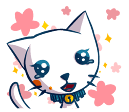 Angle Cat Mia sticker #12985113