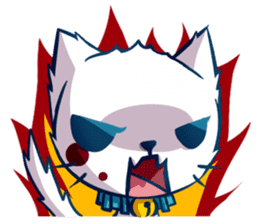 Angle Cat Mia sticker #12985117