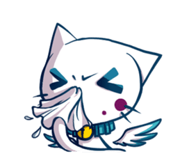 Angle Cat Mia sticker #12985118