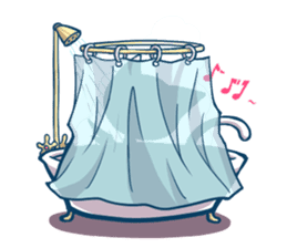 Angle Cat Mia sticker #12985132