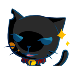 Angle Cat Mia sticker #12985138
