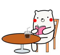 platina bear sticker #12985703