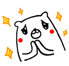 platina bear sticker #12985708