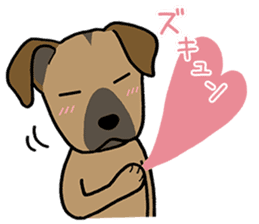 mix mix(Every day of mongrel dogs) sticker #12985798