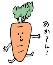 Friendly vegetables 2 sticker #12986813