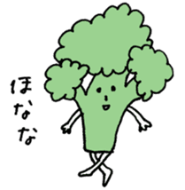 Friendly vegetables 2 sticker #12986815