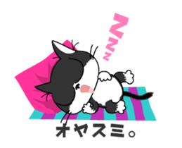 Communication of the cat/Every day/Move sticker #12987496