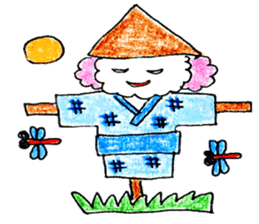 The dog of a pink ear 2. sticker #12987608