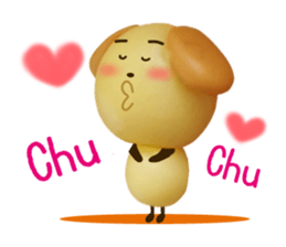 3D tagalog dog sticker #12987819