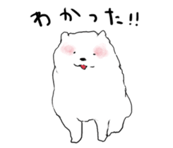 samoyed sticker #12987985