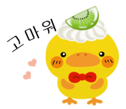Piyo-sweets Korean language Ver. sticker #12988246