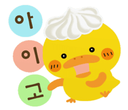 Piyo-sweets Korean language Ver. sticker #12988263