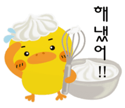 Piyo-sweets Korean language Ver. sticker #12988273