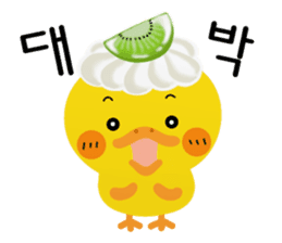 Piyo-sweets Korean language Ver. sticker #12988277