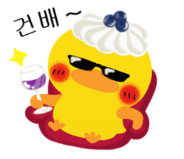 Piyo-sweets Korean language Ver. sticker #12988282