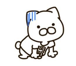 OKABE-cat sticker #12988638